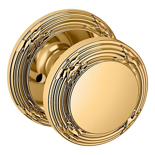 Baldwin - Estate Collection - Knobs & Levers - 5013 Door Knob w/ 5021 Rose (Pre-Configured)