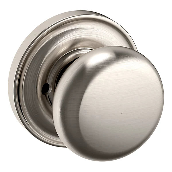 Baldwin - Estate Collection - Knobs & Levers - 5015 Door Knob w/ 5048 Rose (Pre-Configured)