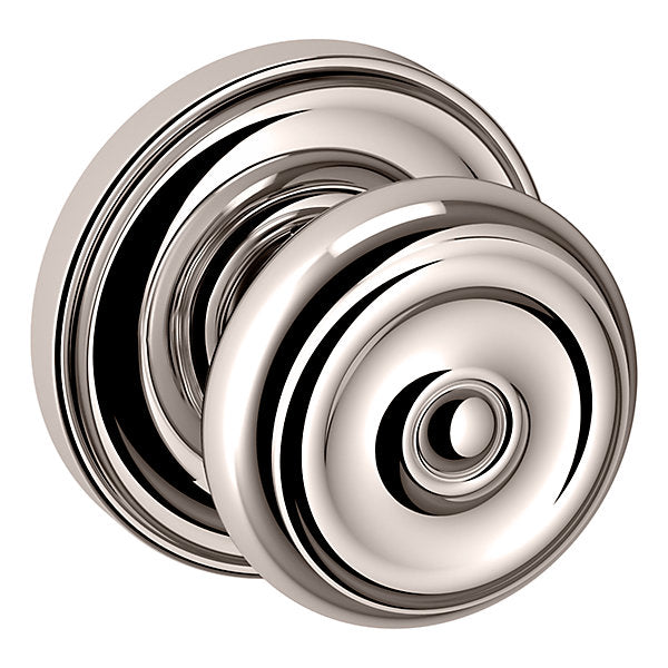 Baldwin - Estate Collection - Knobs & Levers - 5020 Door Knob w/ 5048 Rose (Pre-Configured)
