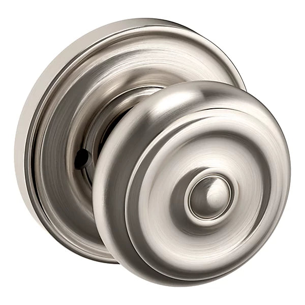 Baldwin - Estate Collection - Knobs & Levers - 5020 Door Knob w/ 5048 Rose (Pre-Configured)