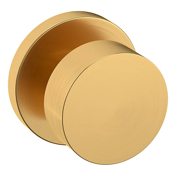Baldwin - Estate Collection - Knobs & Levers - 5055 (2-1/8") Minneapolis Door Knob w/ 5046 Rose (Pre-Configured)