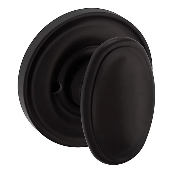 Baldwin - Estate Collection - Knobs & Levers - 5057 Door Knob w/ 5046 Rose (Pre-Configured)