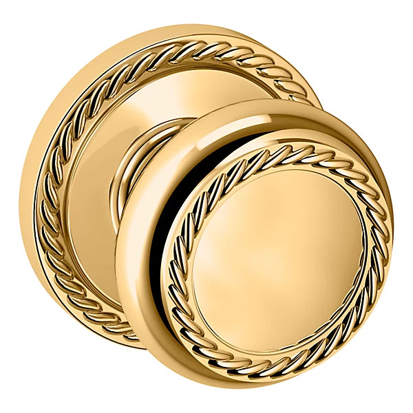 Baldwin - Estate Collection - Knobs & Levers - 5064 Bristol Door Knob w/ 5046 Rose (Pre-Configured)