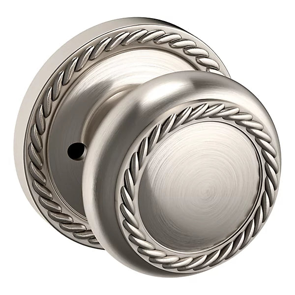 Baldwin - Estate Collection - Knobs & Levers - 5064 Bristol Door Knob w/ 5046 Rose (Pre-Configured)