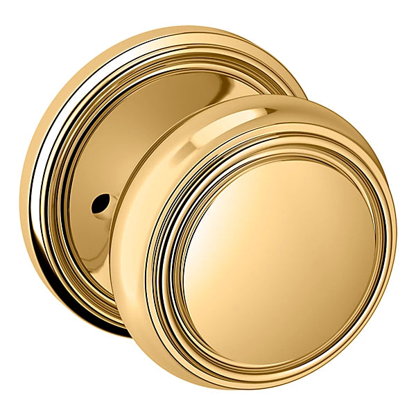 Baldwin - Estate Collection - Knobs & Levers - 5068 (2-3/8") Nashville Door Knob w/ 5070 Rose (Pre-Configured)