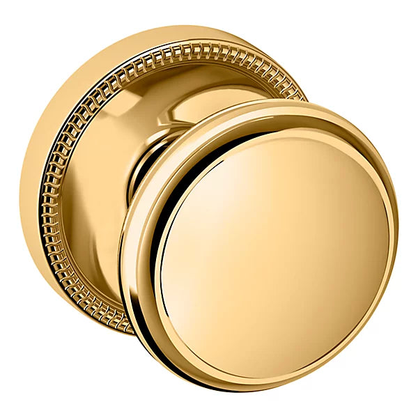 Baldwin - Estate Collection - Knobs & Levers - 5069 Door Knob w/ 5076 Rose (Pre-Configured)