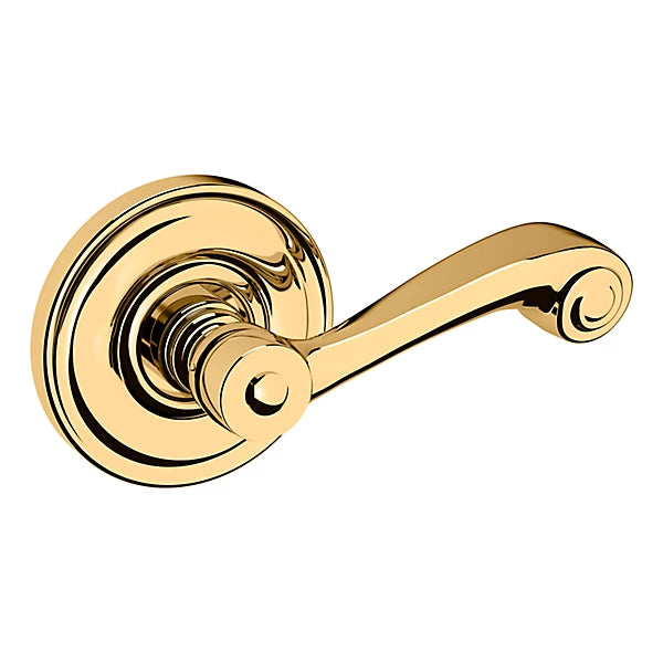 Baldwin - Estate Collection - Knobs & Levers - 5103 Door Lever w/ 5048 Rose (Pre-Configured)