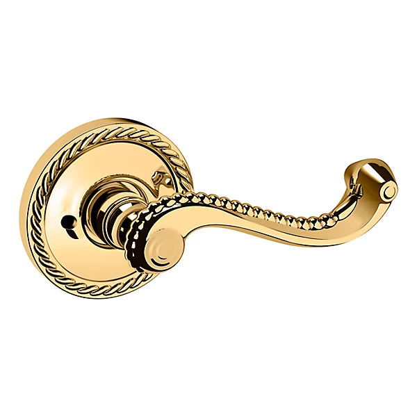 Baldwin - Estate Collection - Knobs & Levers - 5104 Door Lever w/ 5004 Rose (Pre-Configured)