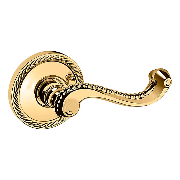Baldwin - Estate Collection - Knobs & Levers - 5104 Door Lever w/ 5004 Rose (Pre-Configured)
