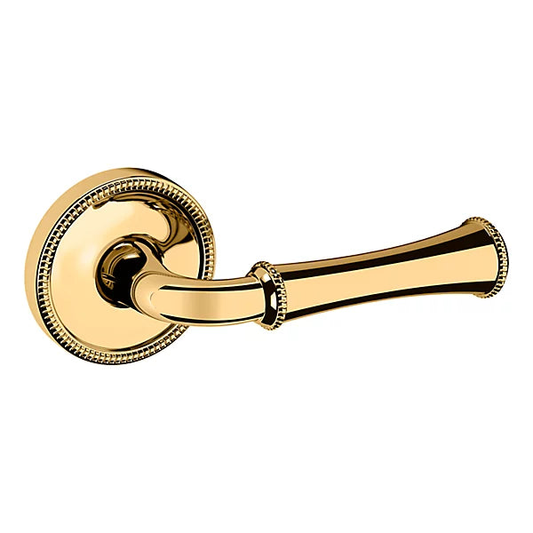 Baldwin - Estate Collection - Knobs & Levers - 5118 Door Lever w/ 5076 Rose (Pre-Configured)