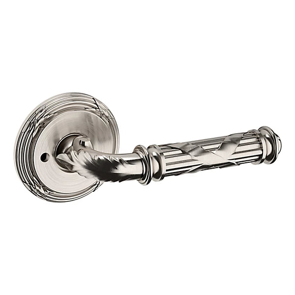 Baldwin - Estate Collection - Knobs & Levers - 5122 Edinburgh Door Lever w/ 5021 Rose (Pre-Configured)