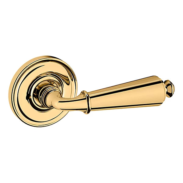 Baldwin - Estate Collection - Knobs & Levers - 5125 Door Lever w/ 5048 Rose (Pre-Configured)