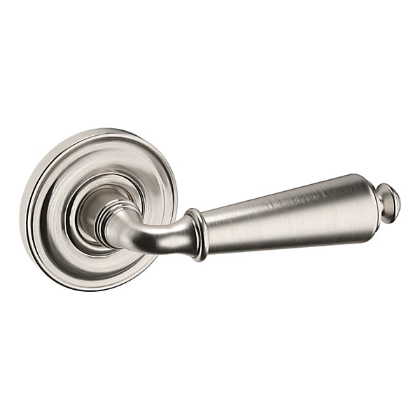 Baldwin - Estate Collection - Knobs & Levers - 5125 Door Lever w/ 5048 Rose (Pre-Configured)