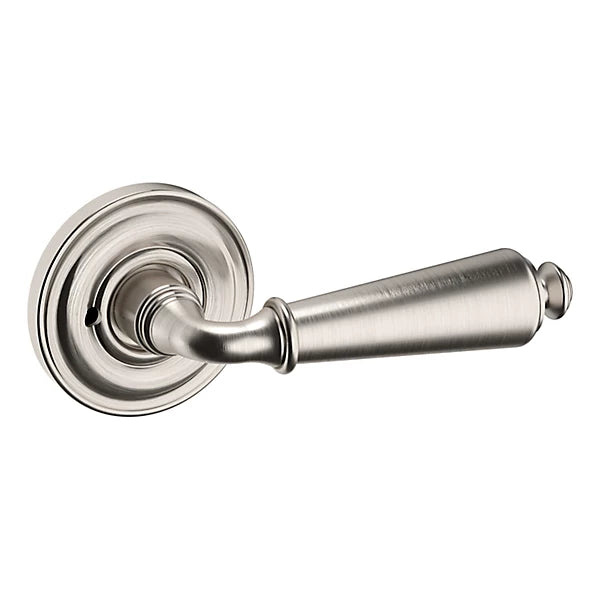 Baldwin - Estate Collection - Knobs & Levers - 5125 Door Lever w/ 5048 Rose (Pre-Configured)