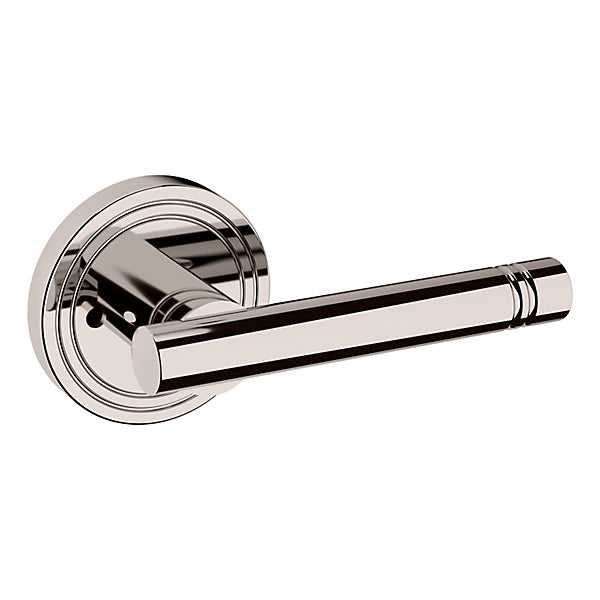 Baldwin - Estate Collection - Knobs & Levers - 5138 Door Lever w/ 5047 Rose (Pre-Configured)