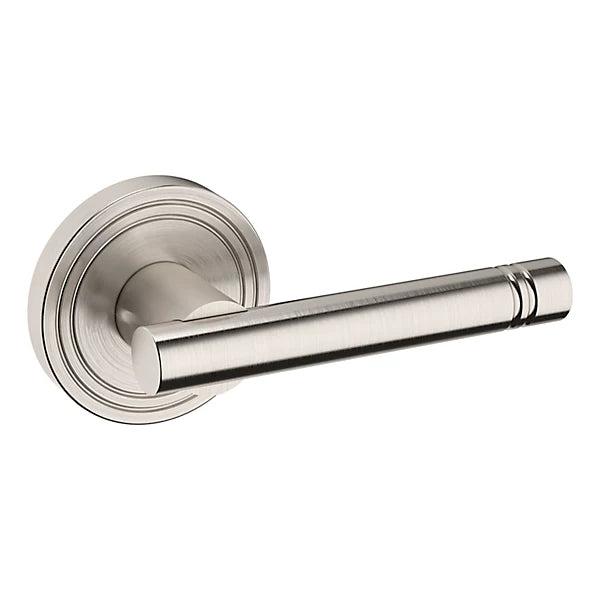 Baldwin - Estate Collection - Knobs & Levers - 5138 Door Lever w/ 5047 Rose (Pre-Configured)