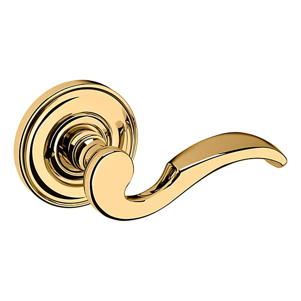 Baldwin - Estate Collection - Knobs & Levers - 5152 Door Lever w/ 5048 Rose (Pre-Configured)