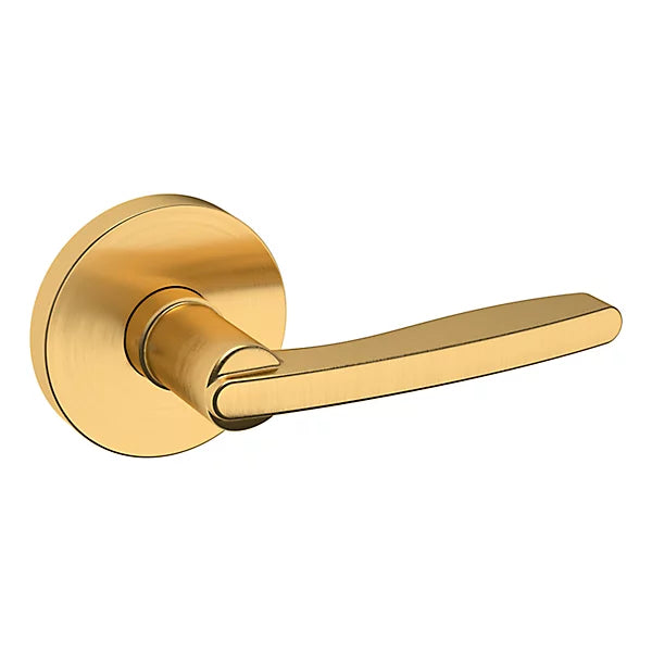 Baldwin - Estate Collection - Knobs & Levers - 5164 Door Lever w/ 5046 Rose (Pre-Configured)