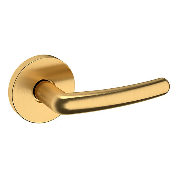 Baldwin - Estate Collection - Knobs & Levers - 5165 Door Lever w/ 5046 Rose (Pre-Configured)