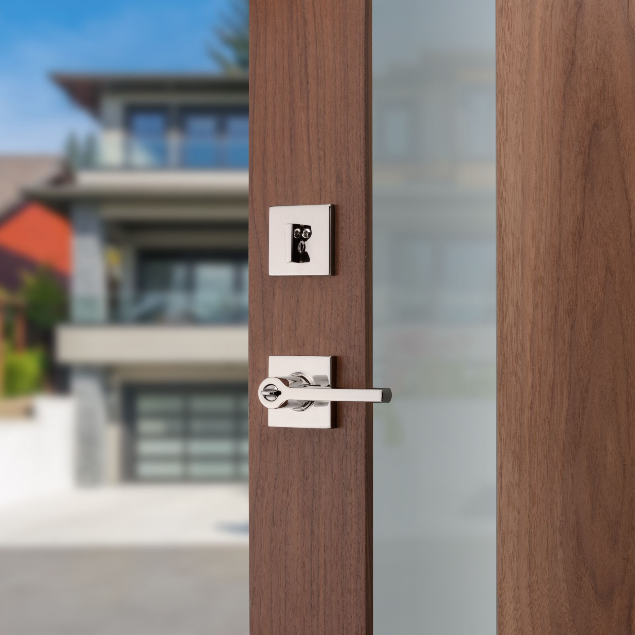 Baldwin - Estate Collection - Deadbolts - 8220 Contemporary Deadbolt (Single Cylinder - 2-1/8" Door Prep)