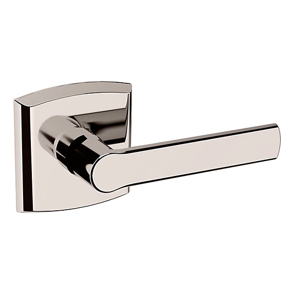 Baldwin - Estate Collection - Knobs & Levers - 5485V Soho Door Lever w/ R026 Rose (Pre-Configured)