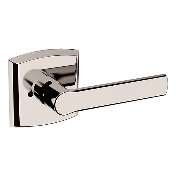 Baldwin - Estate Collection - Knobs & Levers - 5485V Soho Door Lever w/ R026 Rose (Pre-Configured)