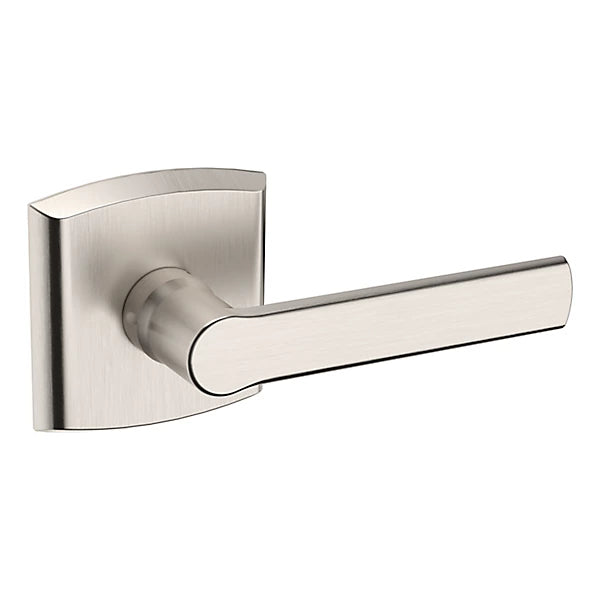 Baldwin - Estate Collection - Knobs & Levers - 5485V Soho Door Lever w/ R026 Rose (Pre-Configured)