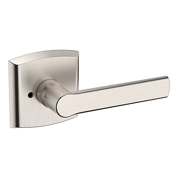 Baldwin - Estate Collection - Knobs & Levers - 5485V Soho Door Lever w/ R026 Rose (Pre-Configured)