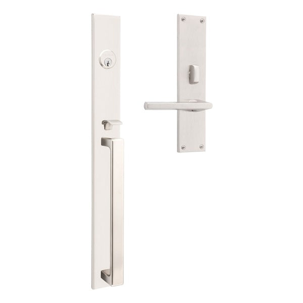 Baldwin - Estate Collection - Mortise Entry Handlesets - Minneapolis 20" 6977 Mortise Handleset (Trim ONLY)