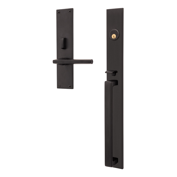 Baldwin - Estate Collection - Mortise Entry Handlesets - Minneapolis 20" 6977 Mortise Handleset (Trim ONLY)