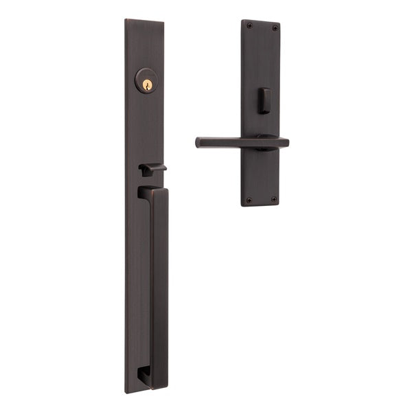 Baldwin - Estate Collection - Mortise Entry Handlesets - Minneapolis 20" 6977 Mortise Handleset (Trim ONLY)