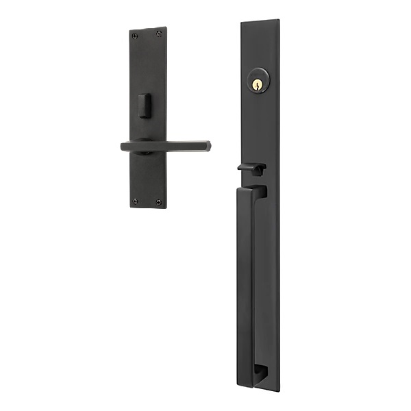 Baldwin - Estate Collection - Mortise Entry Handlesets - Minneapolis 20" 6977 Mortise Handleset (Trim ONLY)