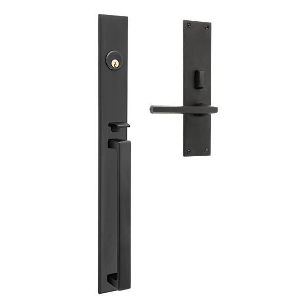Baldwin - Estate Collection - Mortise Entry Handlesets - Minneapolis 20" 6977 Mortise Handleset (Trim ONLY)
