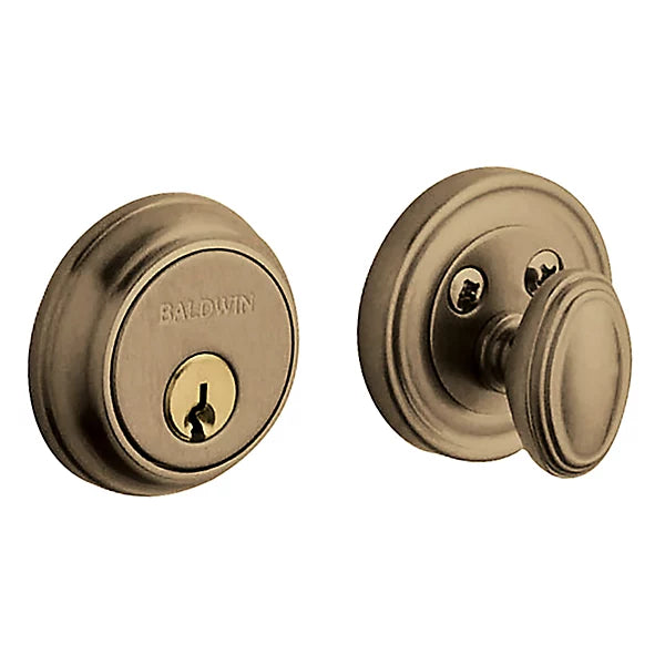 Baldwin - Estate Collection - Deadbolts - 8031 Traditional Deadbolt (Single Cylinder - 1-5/8" Door Prep)