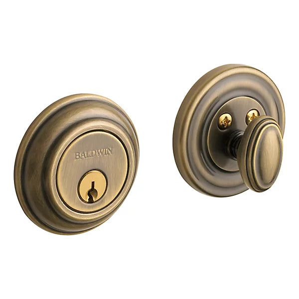 Baldwin - Estate Collection - Deadbolts - 8231 Traditional Deadbolt (Single Cylinder - 2-1/8" Door Prep)