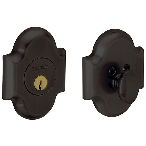 Baldwin - Estate Collection - Deadbolts - 8252 Arched Deadbolt (Single Cylinder - 2-1/8" Door Prep)