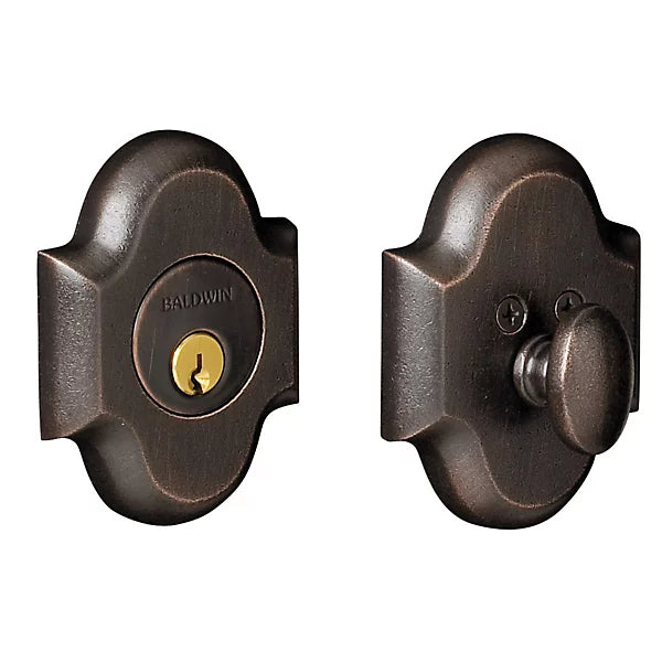 Baldwin - Estate Collection - Deadbolts - 8252 Arched Deadbolt (Single Cylinder - 2-1/8" Door Prep)