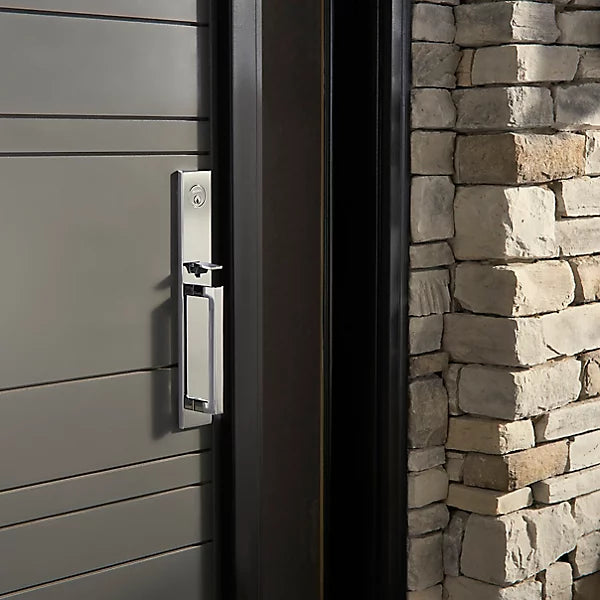 Baldwin - Estate Collection - Tubular Entry Handlesets - Minneapolis Full Escutcheon Emergency Egress Handleset w/ 5162 Minneapolis Lever