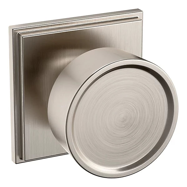 Baldwin - Estate Collection - Knobs & Levers - K008 (2-1/4") Door Knob w/ R050 Rose (Pre-Configured)