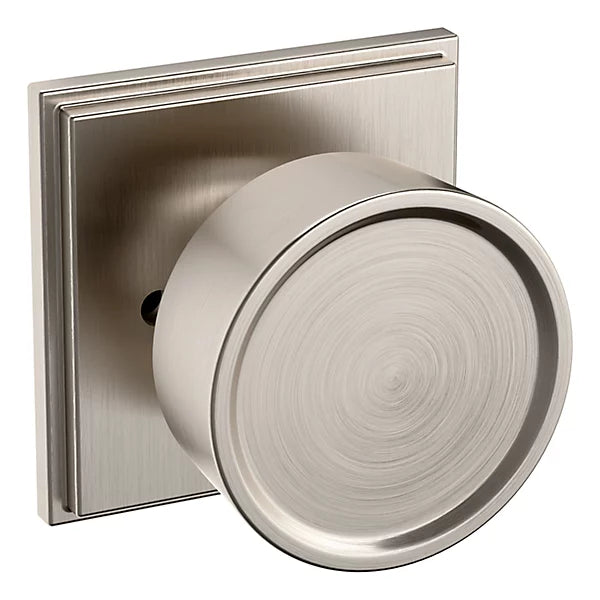 Baldwin - Estate Collection - Knobs & Levers - K008 (2-1/4") Door Knob w/ R050 Rose (Pre-Configured)