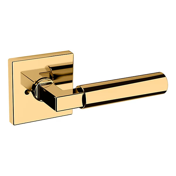 Baldwin - Estate Collection - Knobs & Levers - L029 Gramercy Door Lever w/ R017 Rose (Pre-Configured)