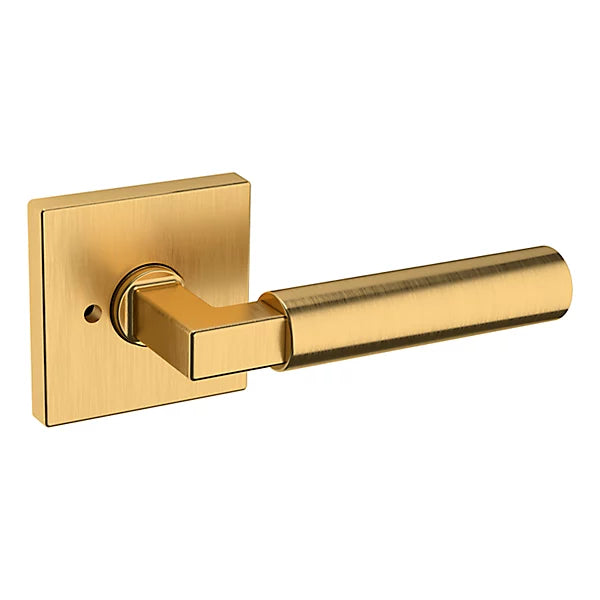 Baldwin - Estate Collection - Knobs & Levers - L029 Gramercy Door Lever w/ R017 Rose (Pre-Configured)
