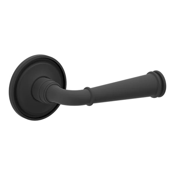 Baldwin - Estate Collection - Knobs & Levers - L033 Briarcrest Door Lever w/ 5070 Rose (Pre-Configured)