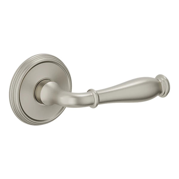 Baldwin - Estate Collection - Knobs & Levers - L034 Nashville Door Lever w/ 5078 Rose (Pre-Configured)