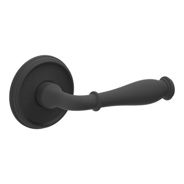 Baldwin - Estate Collection - Knobs & Levers - L034 Nashville Door Lever w/ 5078 Rose (Pre-Configured)