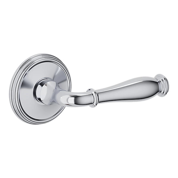 Baldwin - Estate Collection - Knobs & Levers - L034 Nashville Door Lever w/ 5078 Rose (Pre-Configured)
