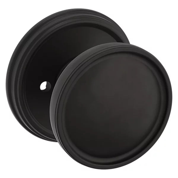 Baldwin - Estate Collection - Knobs & Levers - K012 Tulip Door Knob w/ 5078 Rose (Pre-Configured)