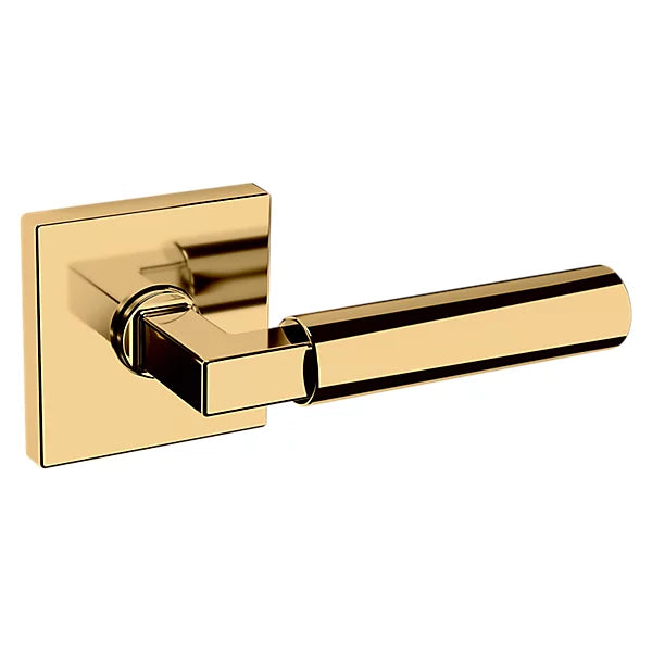 Baldwin - Estate Collection - Knobs & Levers - L029 Gramercy Door Lever w/ R017 Rose (Pre-Configured)
