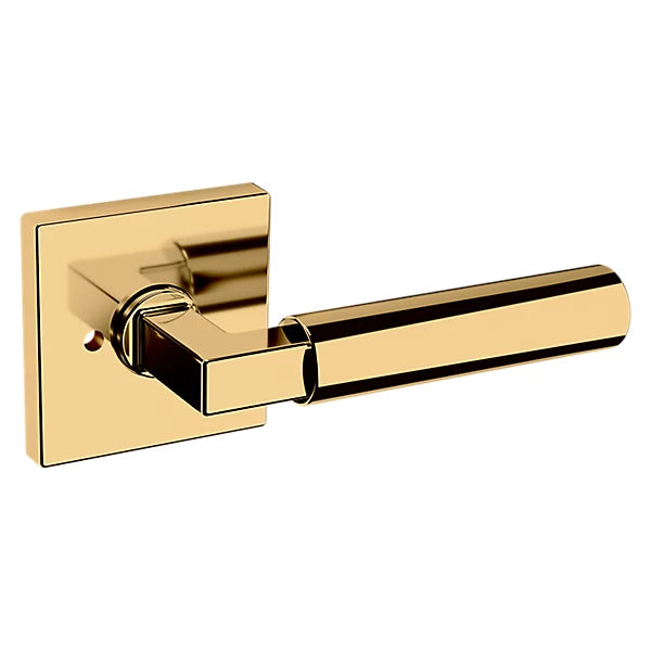 Baldwin - Estate Collection - Knobs & Levers - L029 Gramercy Door Lever w/ R017 Rose (Pre-Configured)