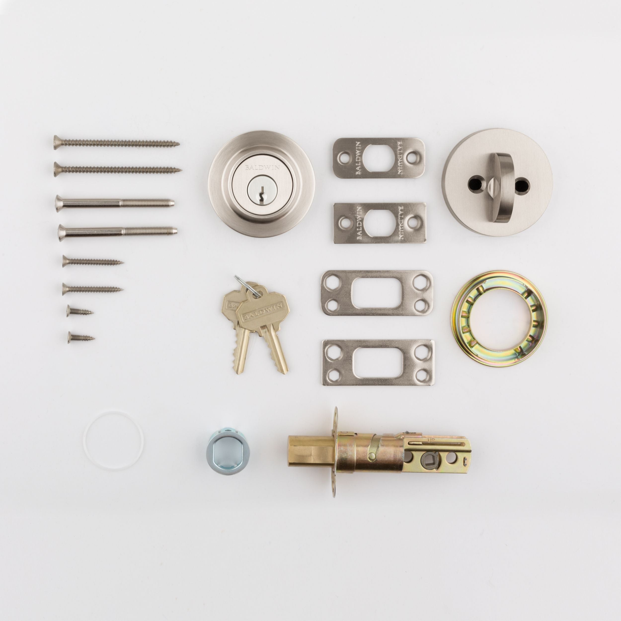 Baldwin - Reserve Collection - Deadbolts - Contemporary Round Deadbolt